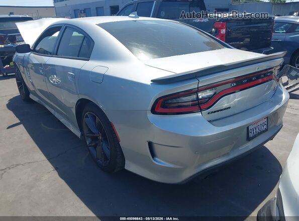 2C3CDXGJ5KH576078 2019 DODGE CHARGER Gray უკანა მარცხენა