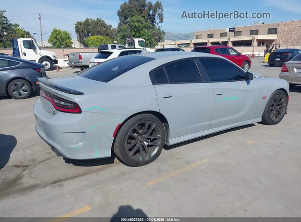 2C3CDXGJ5LH255191 2020 DODGE CHARGER Серый Задняя правая четверть