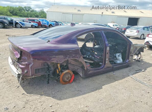 2C3CDXGJ5MH685045 2021 DODGE CHARGER Purple Trasero derecho