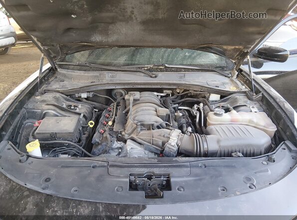 2C3CDXGJ6JH318795 2018 DODGE CHARGER Черный Вид сзади