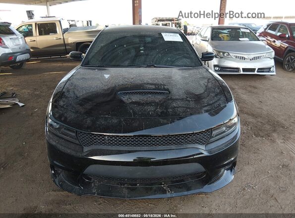 2C3CDXGJ6JH318795 2018 DODGE CHARGER Черный Вид щитка приборов