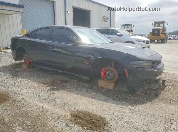 2C3CDXGJ6LH211765 2020 DODGE CHARGER Black Przód prawy