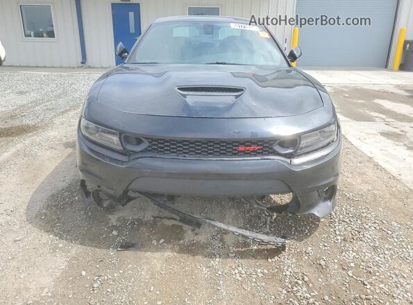 2C3CDXGJ6LH211765 2020 DODGE CHARGER Black Widok z przodu