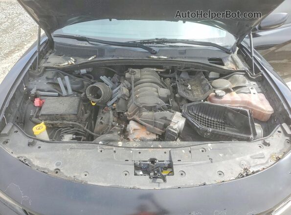 2C3CDXGJ6LH211765 2020 DODGE CHARGER Black Widok wnętrza z tyłu