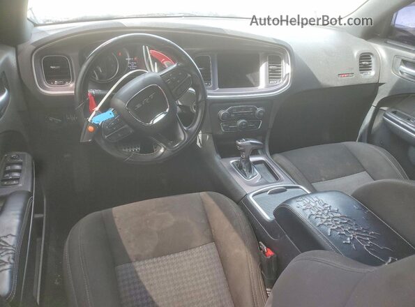 2C3CDXGJ6LH211765 2020 DODGE CHARGER Black Widok deski rozdzielczej