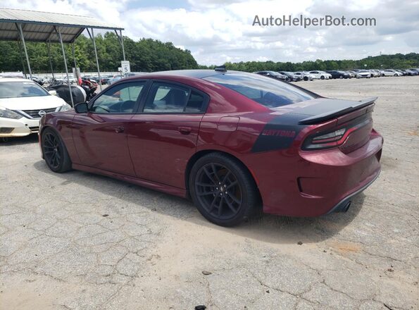2C3CDXGJ7HH642235 2017 DODGE CHARGER Бордовый Задняя левая четверть