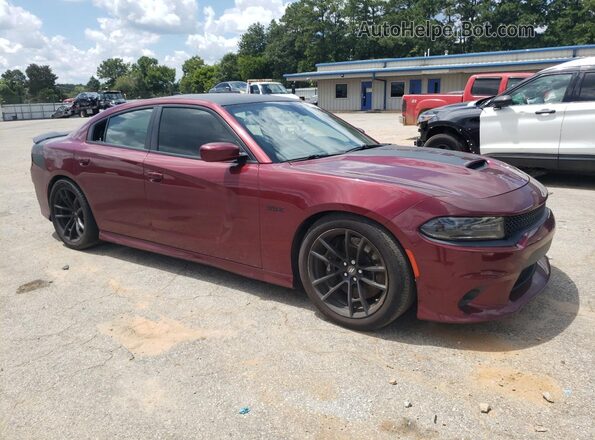 2C3CDXGJ7HH642235 2017 DODGE CHARGER Бордовый Передняя правая четверть