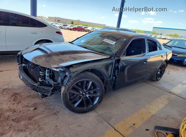 2C3CDXGJ7KH558486 2019 DODGE CHARGER Black Front left