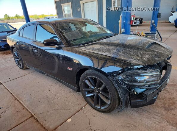 2C3CDXGJ7KH558486 2019 DODGE CHARGER Black Front right