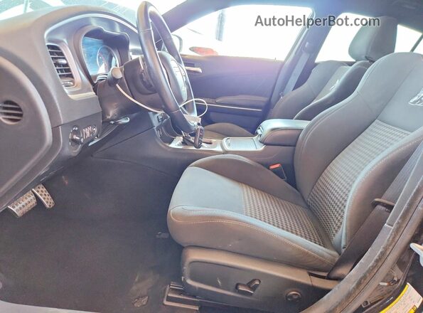 2C3CDXGJ7KH558486 2019 DODGE CHARGER Black Front interior view
