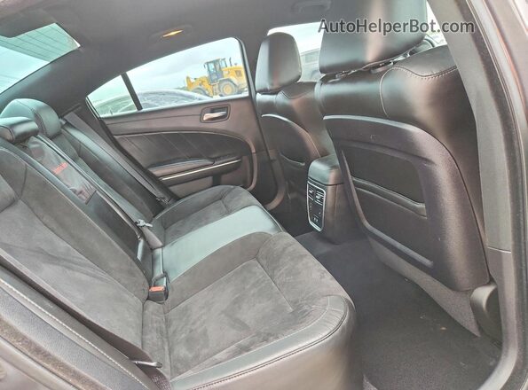 2C3CDXGJ7LH107091 2020 DODGE CHARGER Gray Vista de los asientos traseros