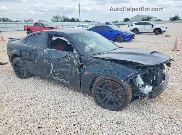 2C3CDXGJ7PH628723 2023 DODGE CHARGER Black Передня права чверть