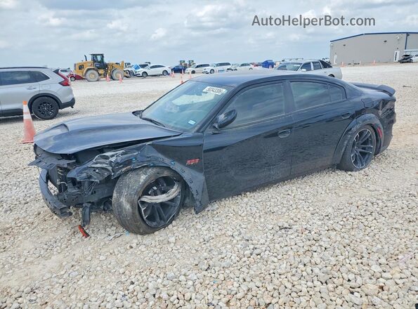 2C3CDXGJ7PH628723 2023 DODGE CHARGER Black Передня ліва чверть