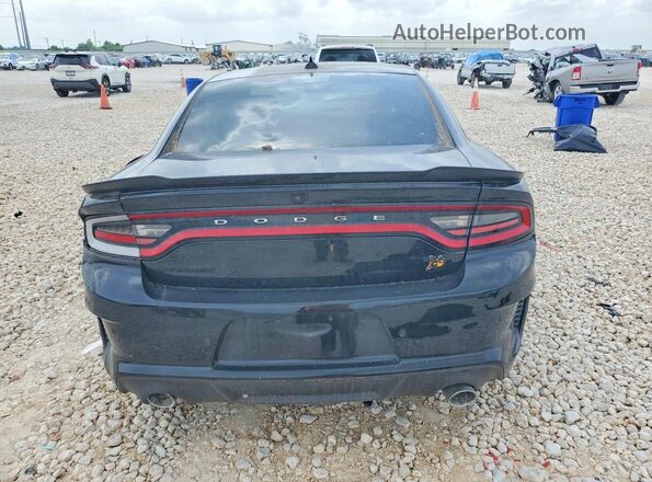 2C3CDXGJ7PH628723 2023 DODGE CHARGER Black Вид ззаду