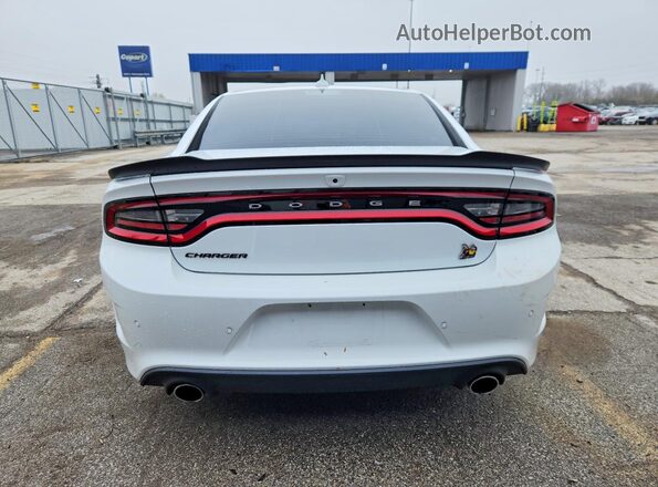 2C3CDXGJ7PH701637 2023 DODGE CHARGER Белый Вид сзади