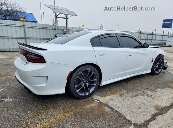 2C3CDXGJ7PH701637 2023 DODGE CHARGER Белый Задняя правая четверть