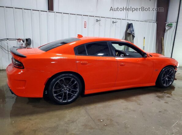 2C3CDXGJ8MH559214 2021 DODGE CHARGER Оранжевый Задняя правая четверть