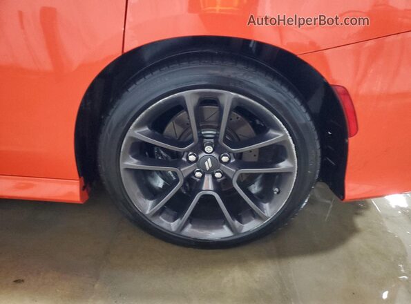 2C3CDXGJ8MH559214 2021 DODGE CHARGER Оранжевый 