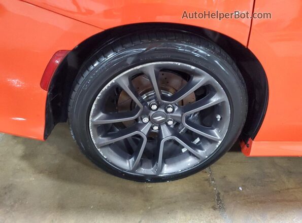 2C3CDXGJ8MH559214 2021 DODGE CHARGER Оранжевый 