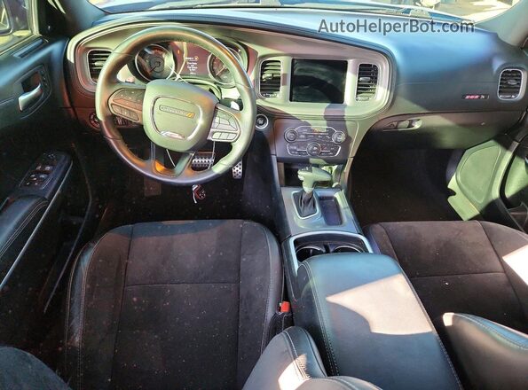 2C3CDXGJ8PH576518 2023 DODGE CHARGER Blue Widok deski rozdzielczej