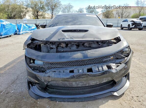 2C3CDXGJ9JH278910 2018 DODGE CHARGER Черный Вид спереди