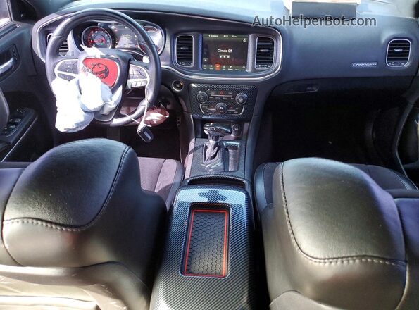 2C3CDXGJ9JH278910 2018 DODGE CHARGER Черный Вид панели приборов