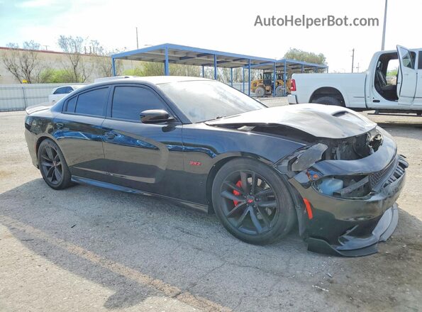2C3CDXGJ9JH278910 2018 DODGE CHARGER Черный Передняя правая четверть