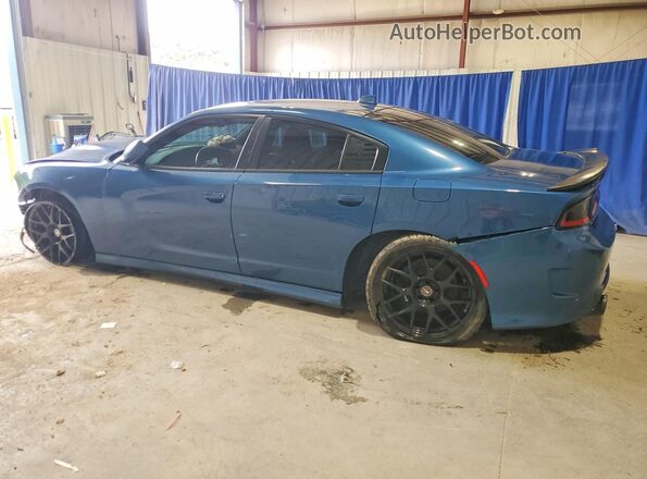 2C3CDXGJ9LH153621 2020 DODGE CHARGER Blue Rear left