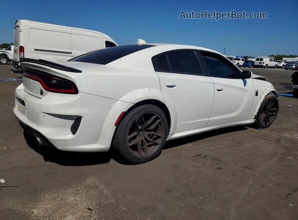 2C3CDXGJ9LH179166 2020 DODGE CHARGER Белый Задняя правая четверть