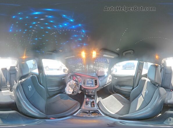2C3CDXGJ9LH179166 2020 DODGE CHARGER Белый Панорамный вид салона 360°