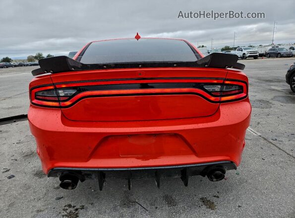 2C3CDXGJ9LH212375 2020 DODGE CHARGER Orange უკანა ხედი