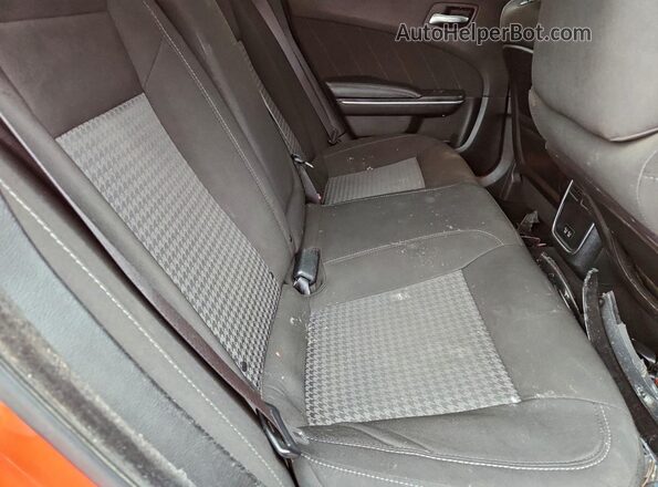 2C3CDXGJ9LH212375 2020 DODGE CHARGER Orange უკანა სავარძლების ხედი
