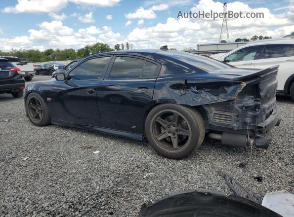 2C3CDXGJXKH605638 2019 DODGE CHARGER Black Trasero izquierdo