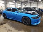 2019 Dodge Charger Scat Pack Blue vin: 2C3CDXGJXKH611410