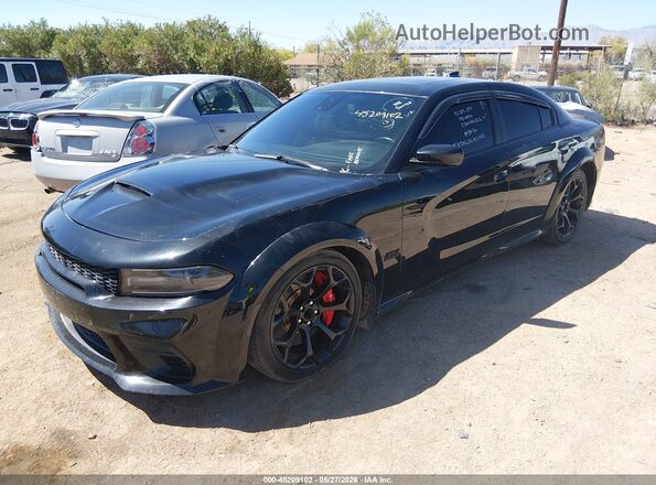 2C3CDXGJXLH211722 2020 DODGE CHARGER Black Front left