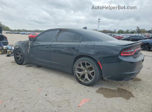 2C3CDXHG0GH188119 2016 DODGE CHARGER Black უკანა მარცხენა