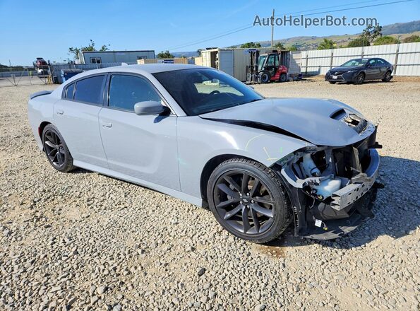 2C3CDXHG0MH533516 2021 DODGE CHARGER Silver Przód prawy