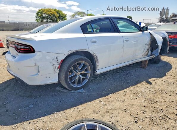 2C3CDXHG0PH533231 2023 DODGE CHARGER Белый Задняя правая четверть