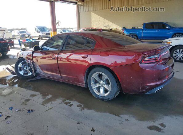 2C3CDXHG1JH328654 2018 DODGE CHARGER Красный Задняя левая четверть