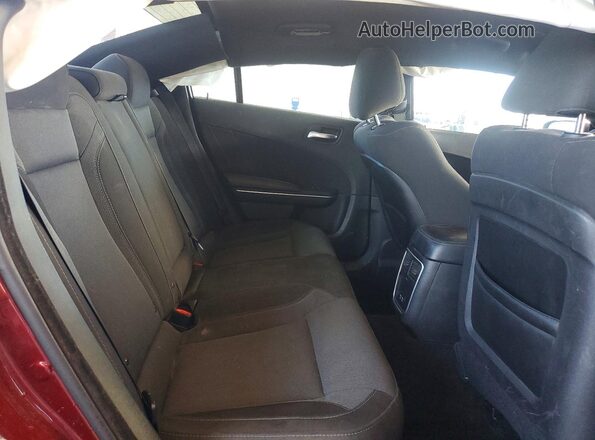 2C3CDXHG1JH328654 2018 DODGE CHARGER Красный Вид задних сидений
