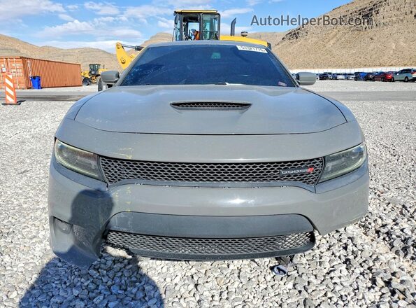 2C3CDXHG1KH545834 2019 DODGE CHARGER Серый Вид спереди