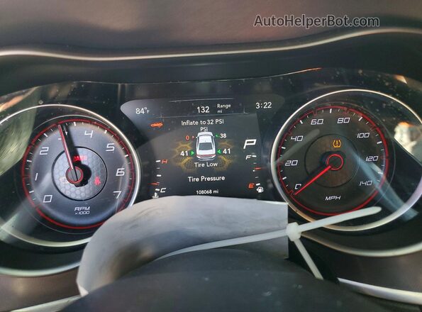 2C3CDXHG1KH545834 2019 DODGE CHARGER Серый Вид щитка приборов