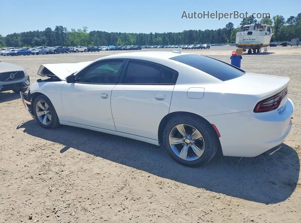 2C3CDXHG2GH178854 2016 DODGE CHARGER Белый Задняя левая четверть