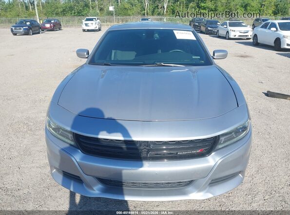 2C3CDXHG2GH332771 2016 DODGE CHARGER Серый Вид спереди