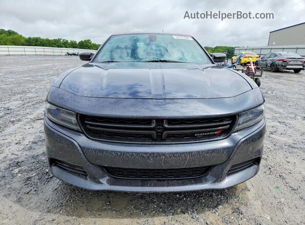 2C3CDXHG2GH334987 2016 DODGE CHARGER Black Вид спереду