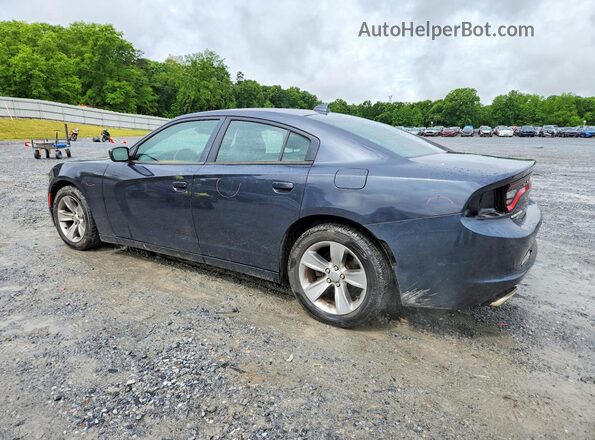 2C3CDXHG2GH334987 2016 DODGE CHARGER Black Задня ліва чверть