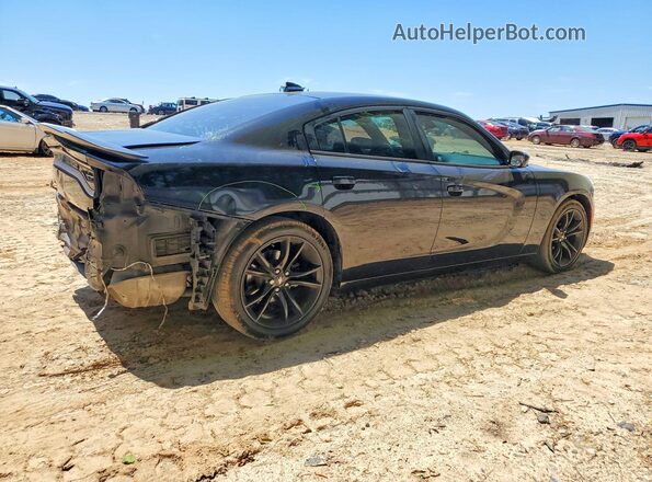 2C3CDXHG2JH197850 2018 DODGE CHARGER Black Trasero derecho