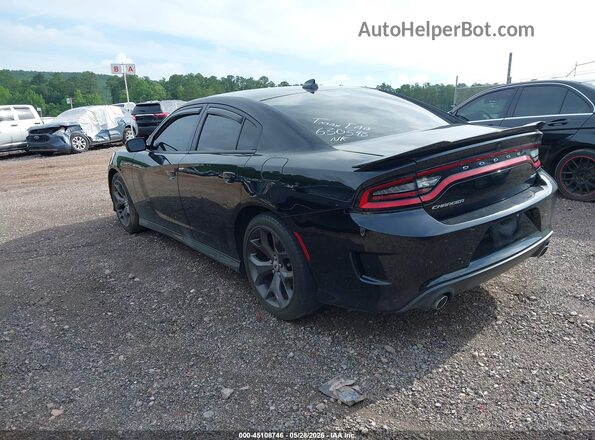 2C3CDXHG2KH630598 2019 DODGE CHARGER Черный Задняя левая четверть