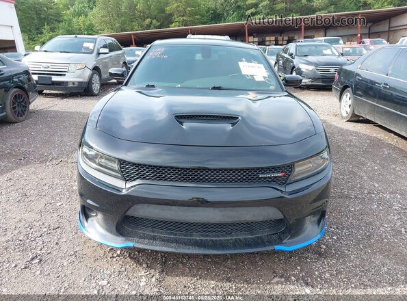 2C3CDXHG2KH630598 2019 DODGE CHARGER Черный Вид щитка приборов