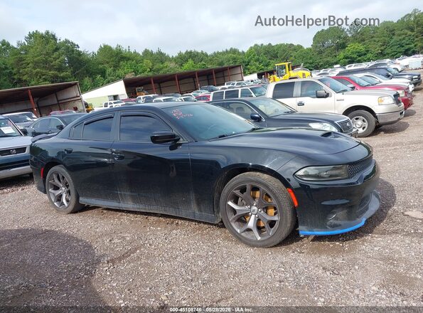 2C3CDXHG2KH630598 2019 DODGE CHARGER Черный Вид задней части салона